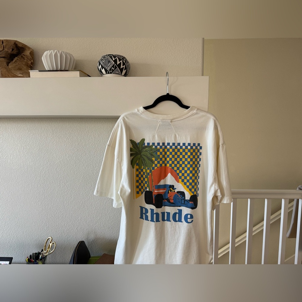 Rhude moonlight tropics oversized t size L
